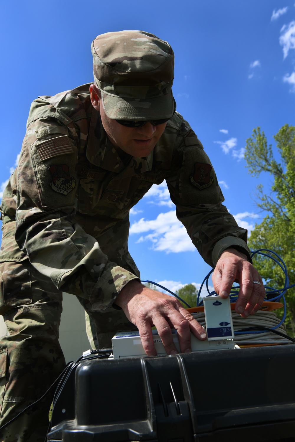 178th Wing Provides Communication Capabilities During Exercise