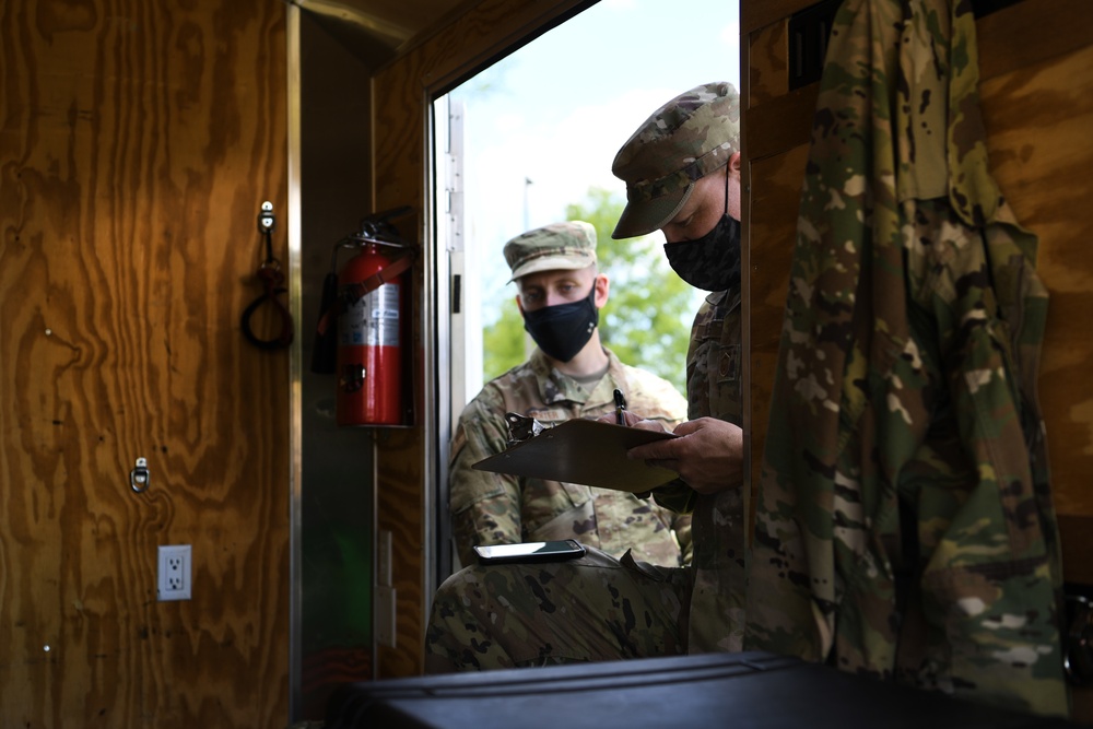 178th Wing Provides Communication Capabilities During Exercise