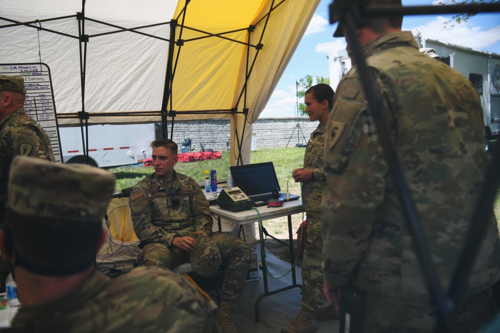 178th Wing Provides Communication Capabilities During Exercise