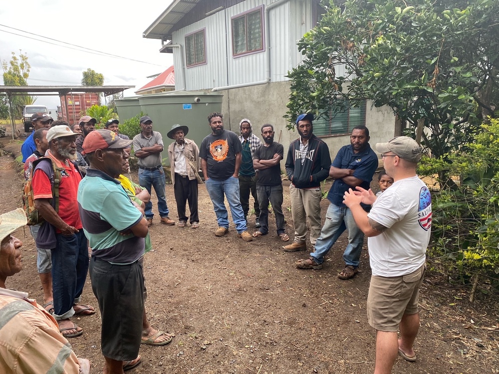 Task Force Oceania's Pacific Augmentation Team Forges a New Path in Papua New Guinea