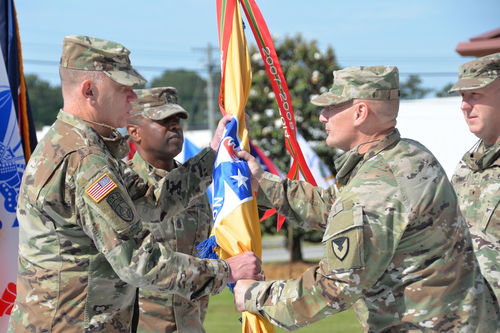 U.S. Army Security Assistance Command holds Change of Command ceremony