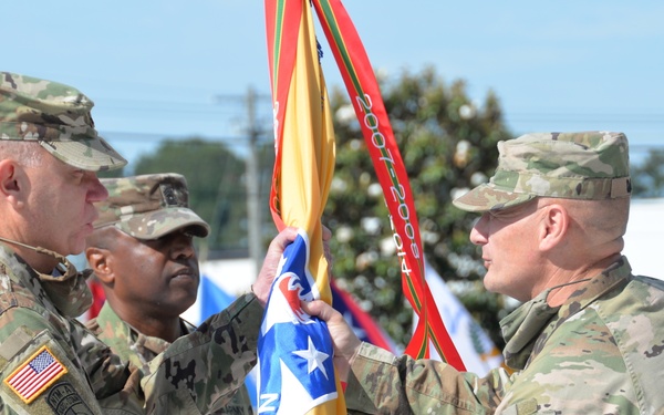 U.S. Army Security Assistance Command holds Change of Command ceremony