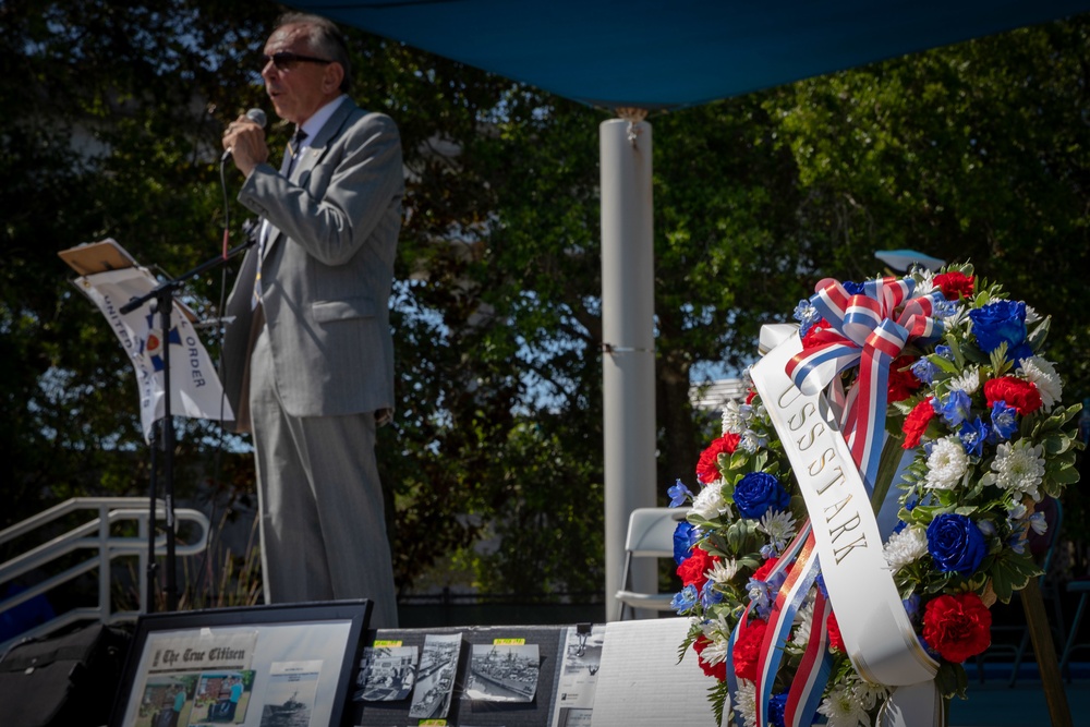 USS Stark Memorial Service Honors Fallen Sailors