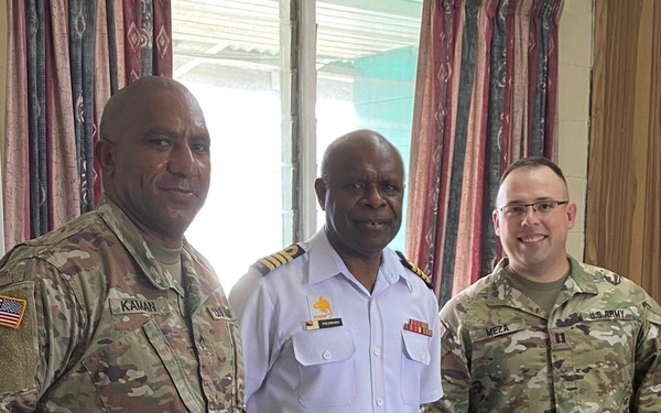 Task Force Oceania’s Pacific Augmentation Team Forges a New Path in Papua New Guinea