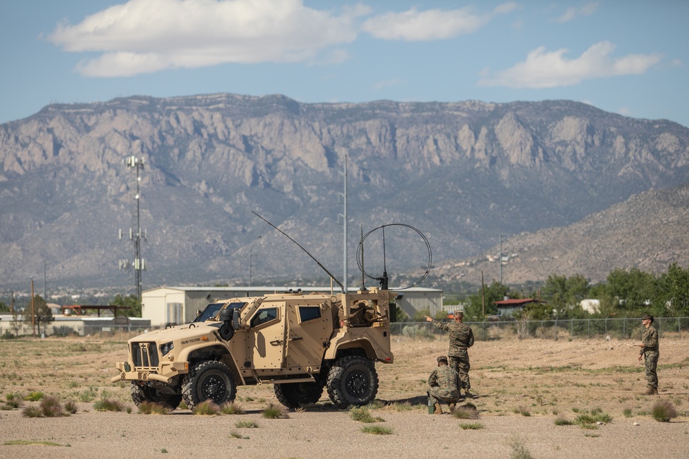 Marines Convoy Across the United States