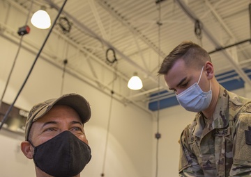 Pa. National Guard members administer COVID-19 vaccine in Philadelphia