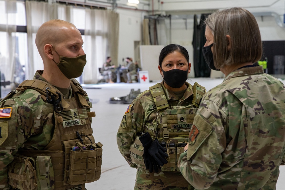 DC National Guard commander tours U.S. Capitol