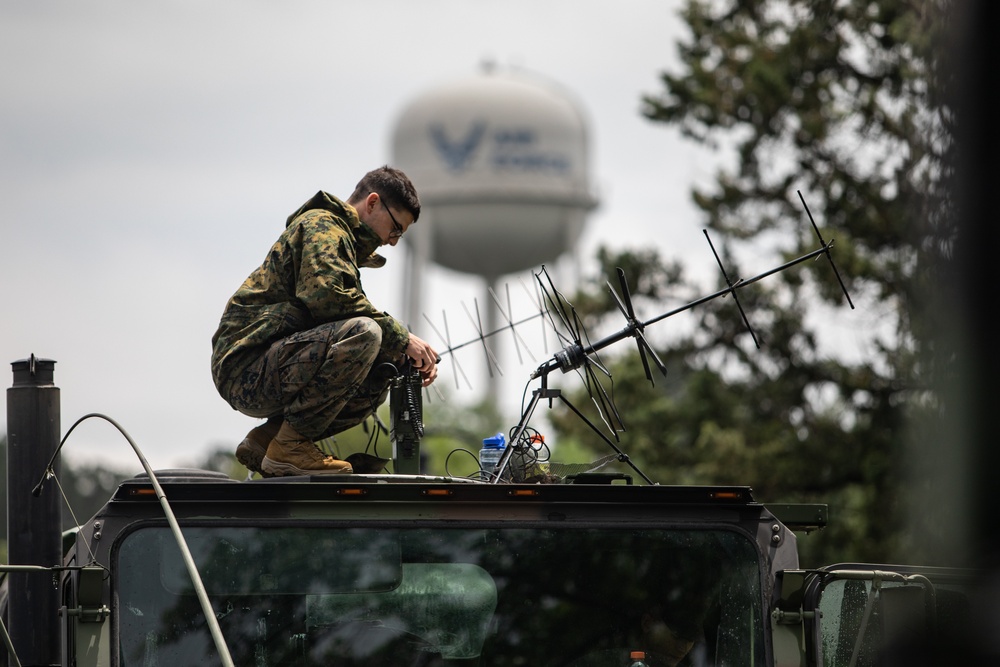 Marines Convoy Across the United States