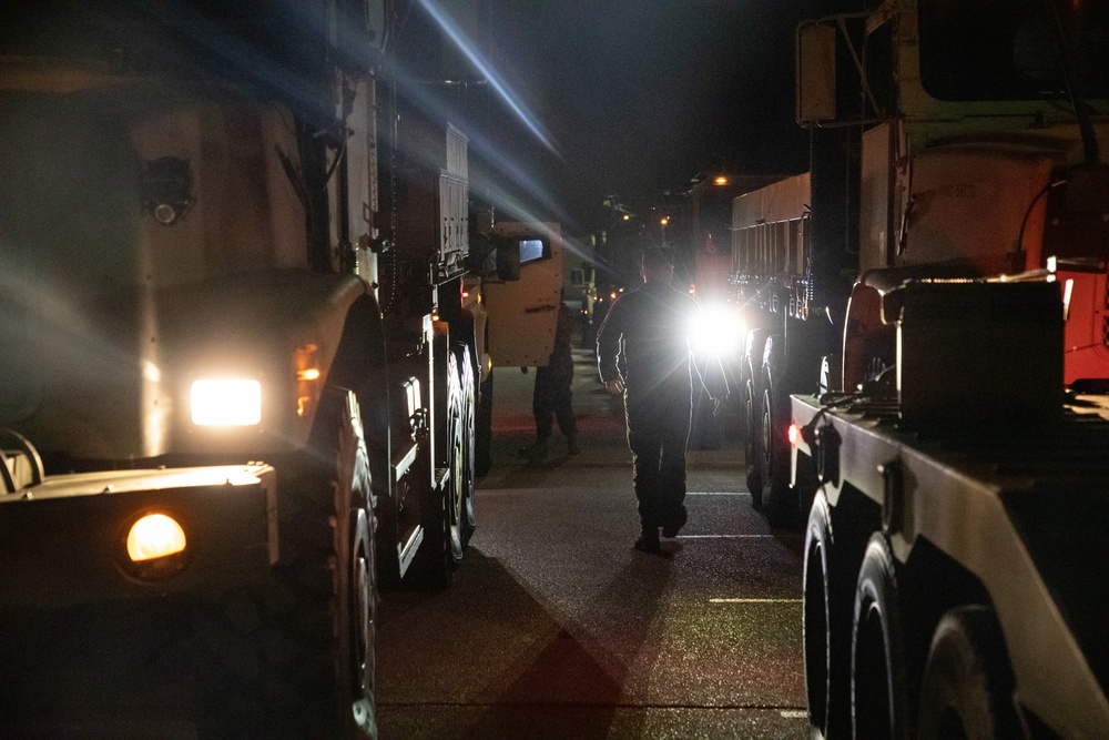 Marines Convoy Across the United States