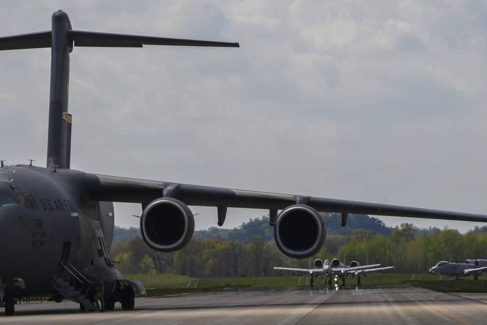 355 FS deploys to Volk Field