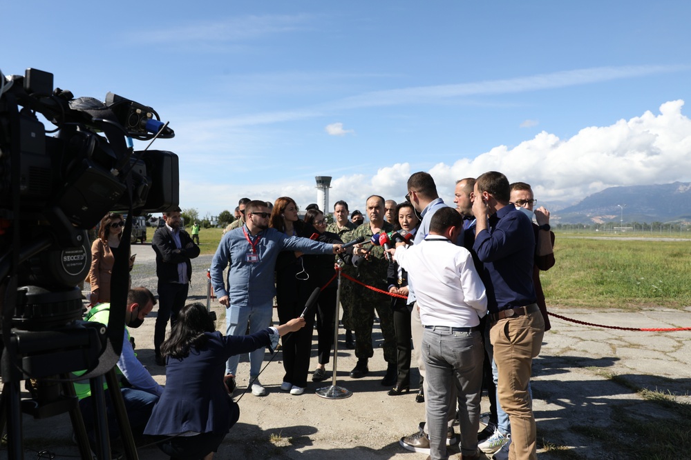 53rd Infantry Brigade Combat Team, Florida National Guard, Arrive in Tirana, Albania