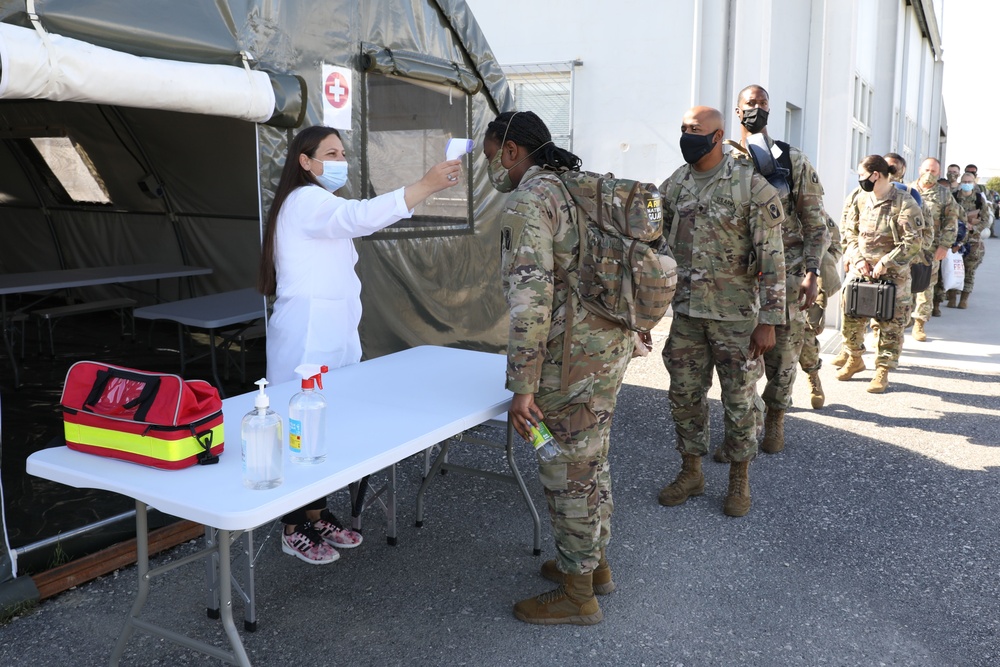 53rd Infantry Brigade Combat Team, Florida National Guard, Arrive in Tirana, Albania