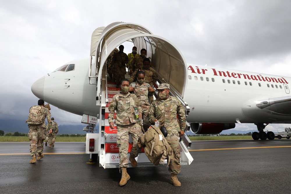 53rd Infantry Brigade Combat Team, Florida National Guard, Arrives in Tirana, Albania