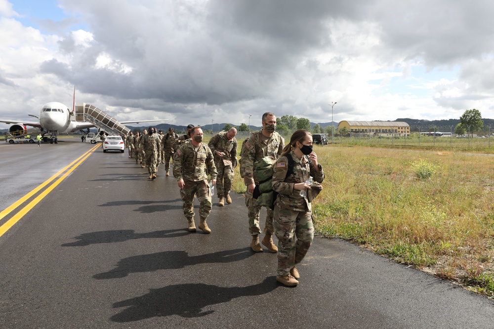 53rd Infantry Brigade Combat Team, Florida National Guard, Arrives in Tirana, Albania