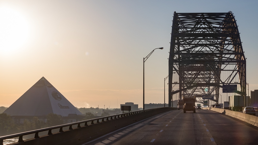 Marines Convoy Across the United States