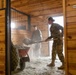 Soldiers volunteer at the Mirrored K Legacy Ranch to prepare for Operation Remount