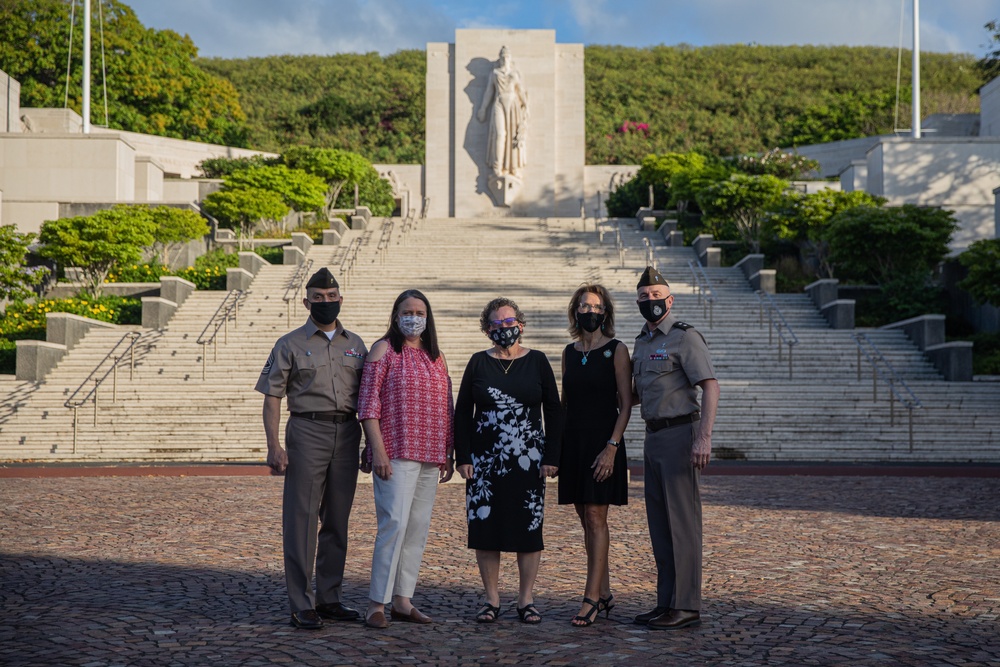 US Army Chief of Chaplains visits National Memorial Cemetery of the Pacific