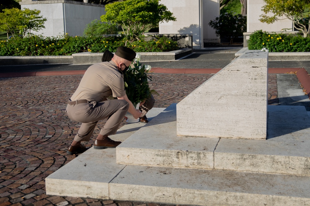 US Army Chief of Chaplains visits National Memorial Cemetery of the Pacific