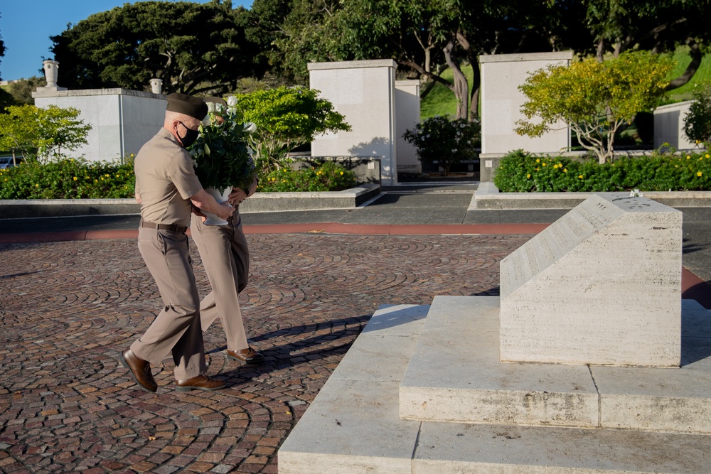 US Army Chief of Chaplains visits National Memorial Cemetery of the Pacific
