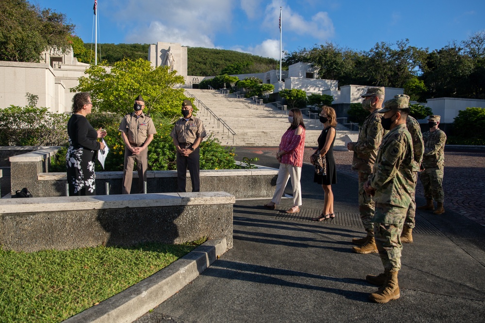 US Army Chief of Chaplains visits National Memorial Cemetery of the Pacific