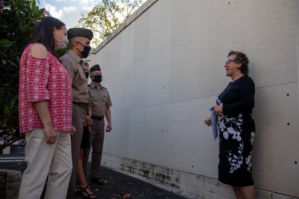 US Army Chief of Chaplains visits National Memorial Cemetery of the Pacific