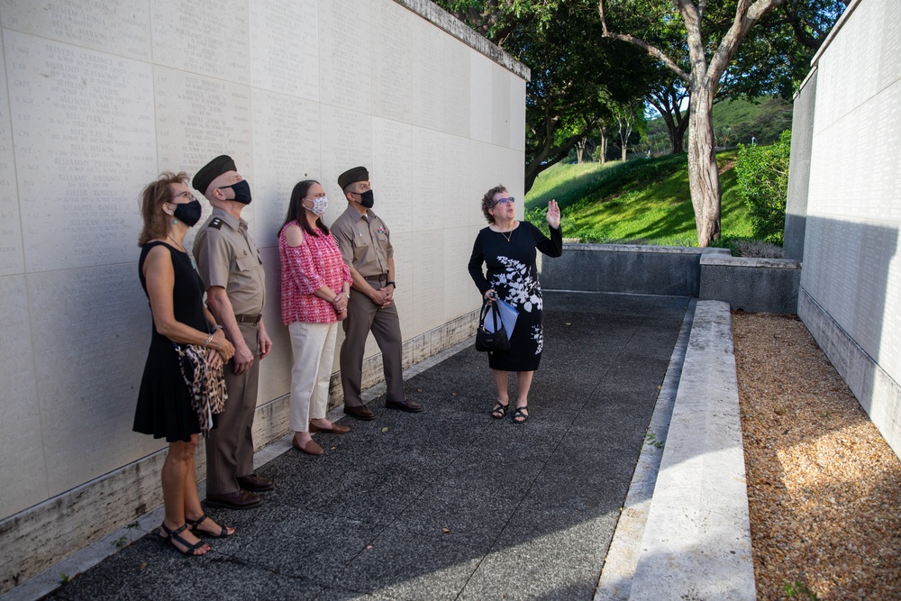 US Army Chief of Chaplains visits National Memorial Cemetery of the Pacific