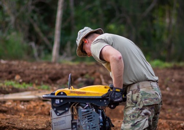 142nd CES aids in building of cabins for Girl Scouts of Hawaii