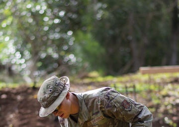142nd CES aids in building of cabins for Girl Scouts of Hawaii