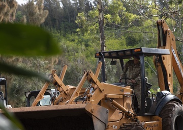 142nd CES aids in building of cabins for Girl Scouts of Hawaii