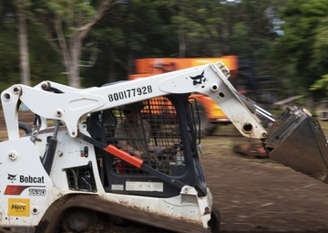 142nd CES aids in building of cabins for Girl Scouts of Hawaii
