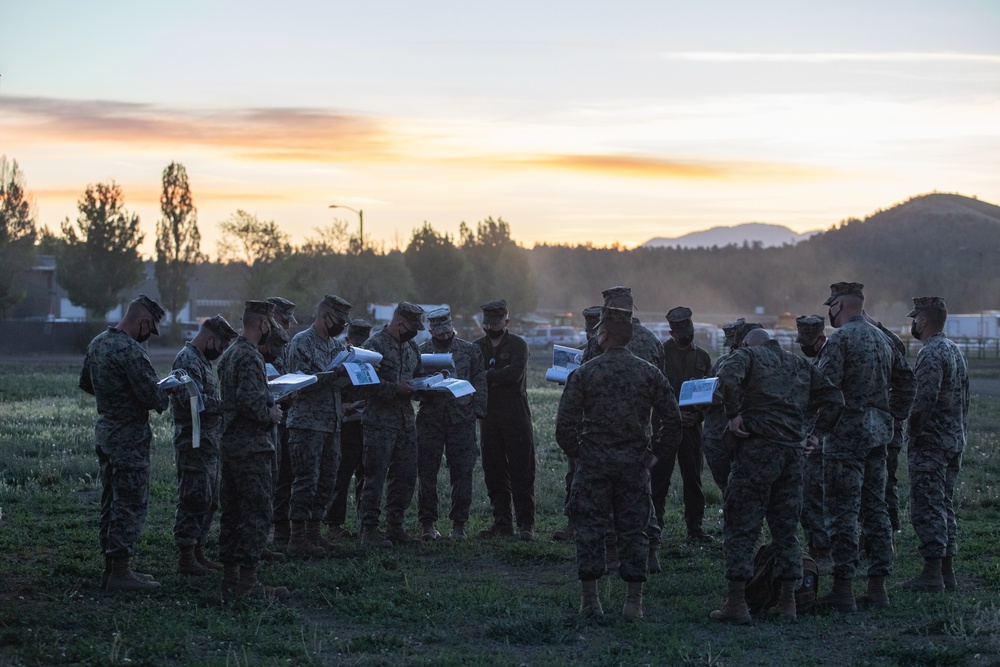 Marines Convoy Across the United States