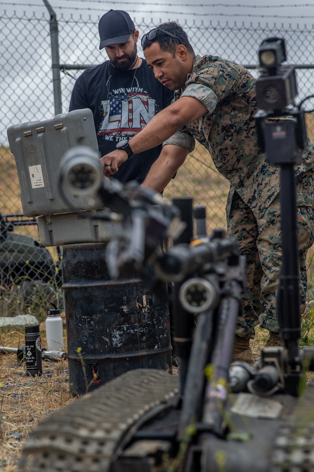 Pendleton EOD Marines hold family day