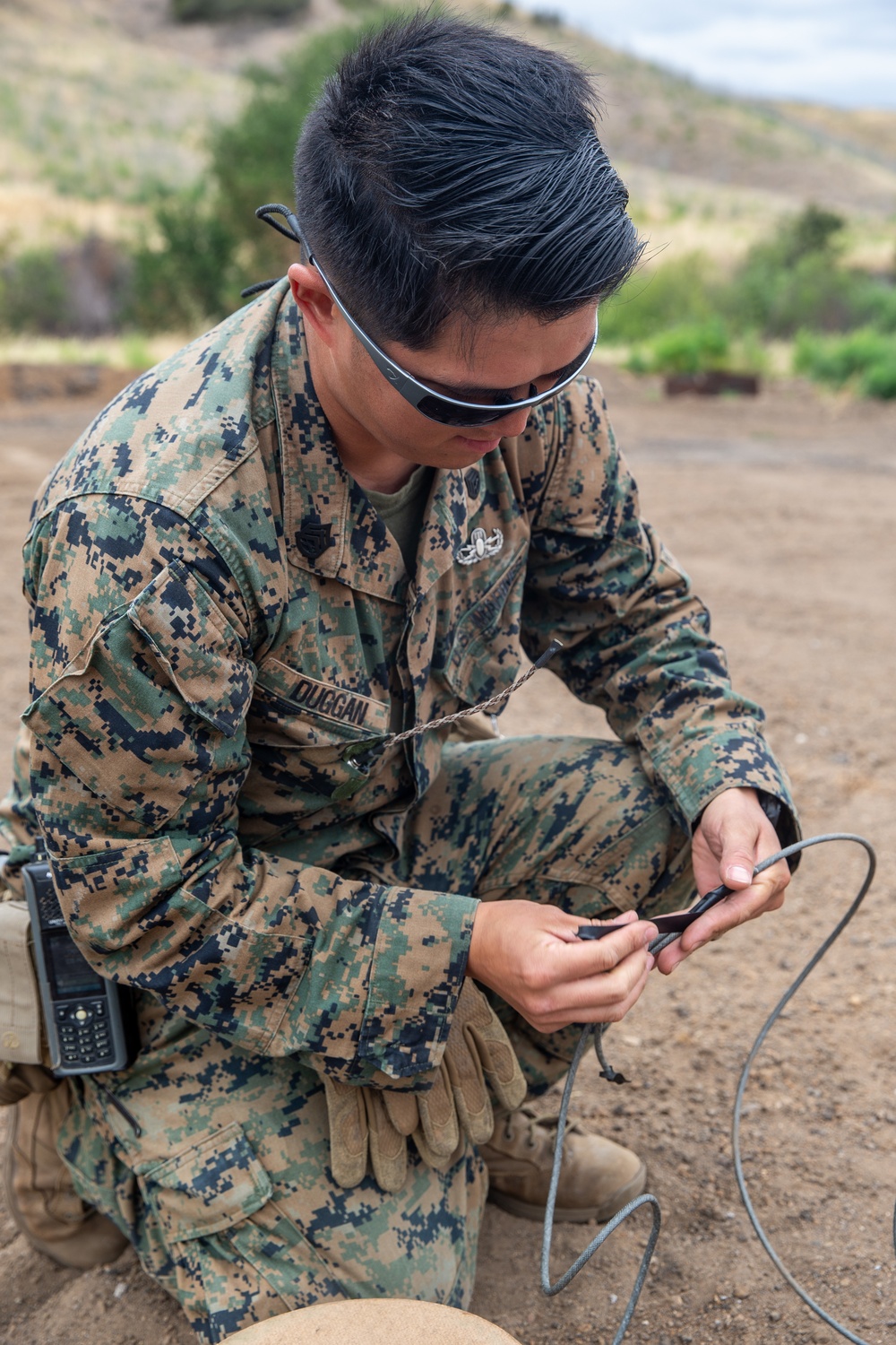 Pendleton EOD Marines hold family day