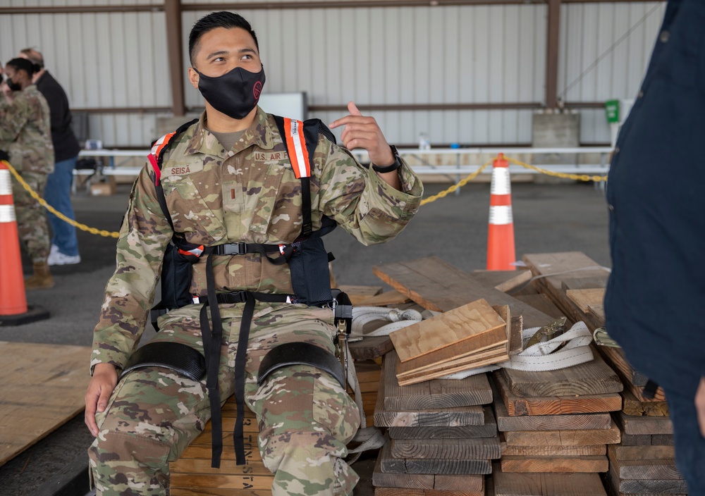 Travis Partnership springs Air Force forward with new Aerial Porter Exoskeleton