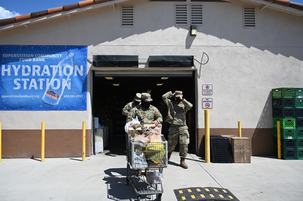 AZNG supports Apache Junction Food Bank