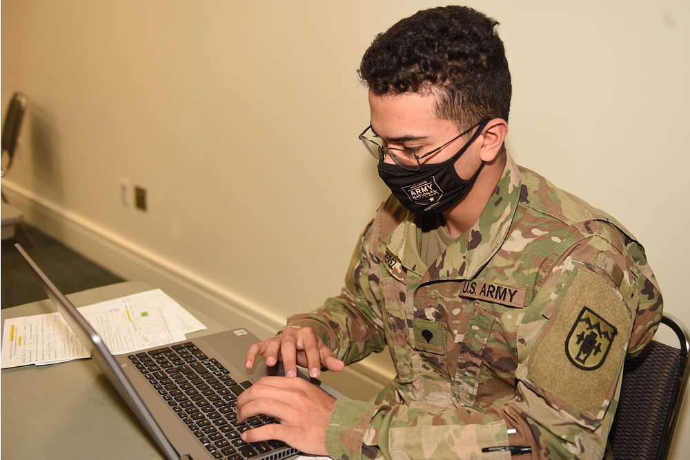 Michigan’s Task Force Red Lion Administers the COVID-19 Vaccine