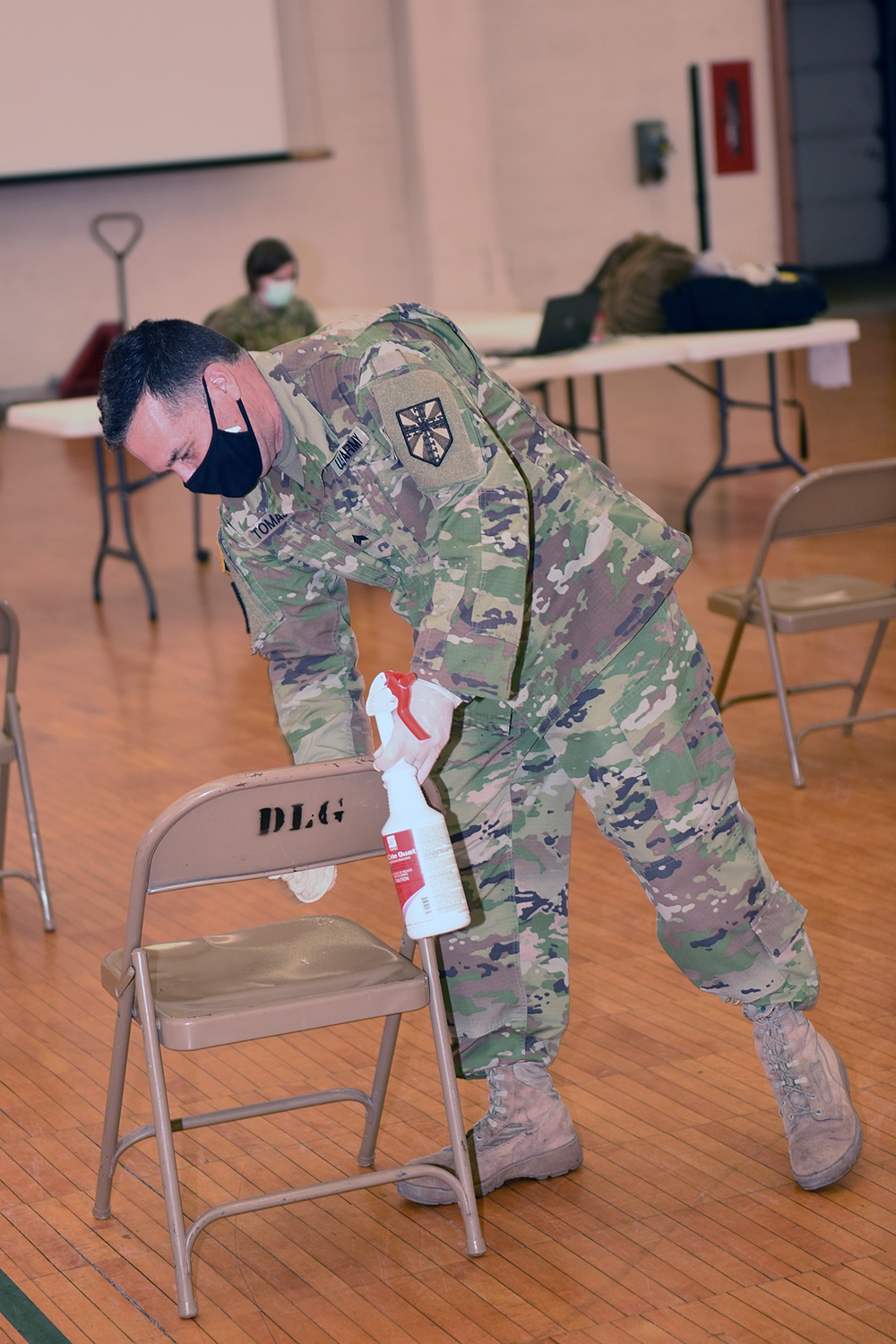 Michigan’s Task Force Red Lion Administers the COVID-19 Vaccine