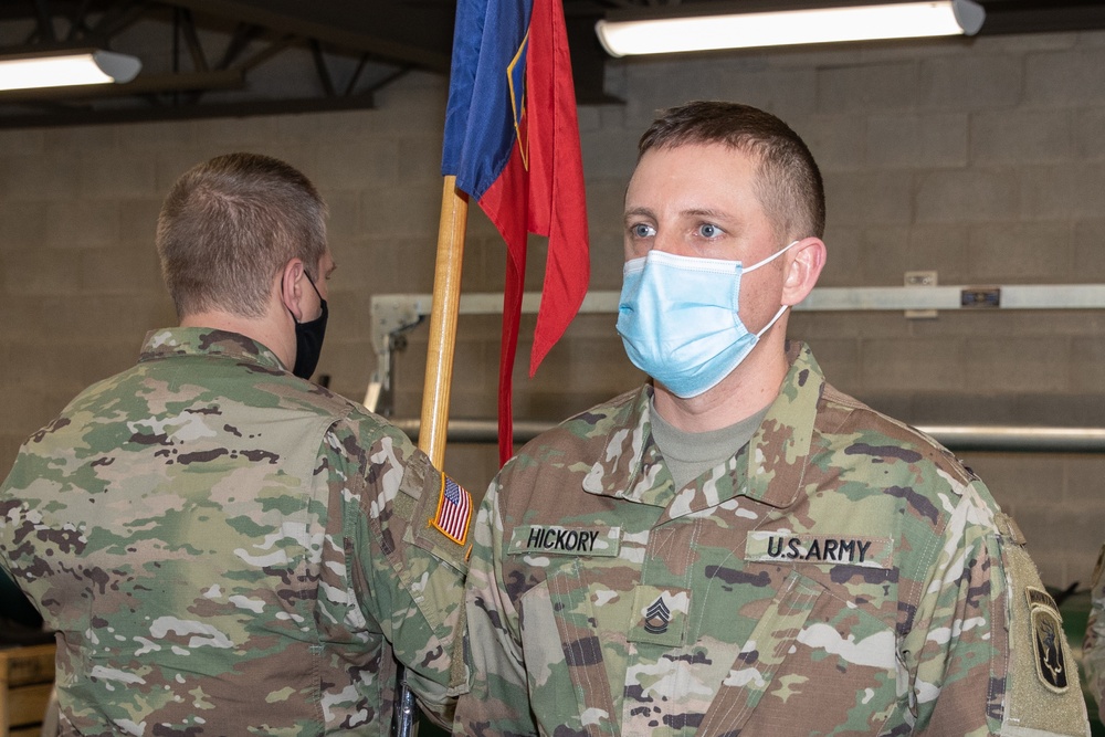 U.S. Army Staff Sgt. Alex Hickory Promoted to Sergeant First Class