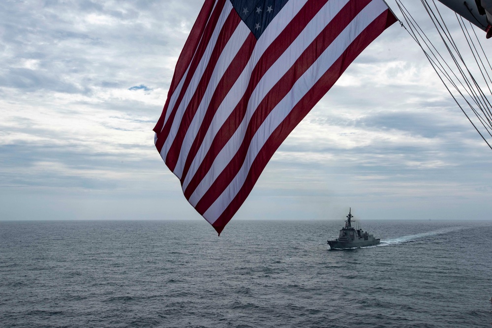 USS Ronald Reagan PASSEX