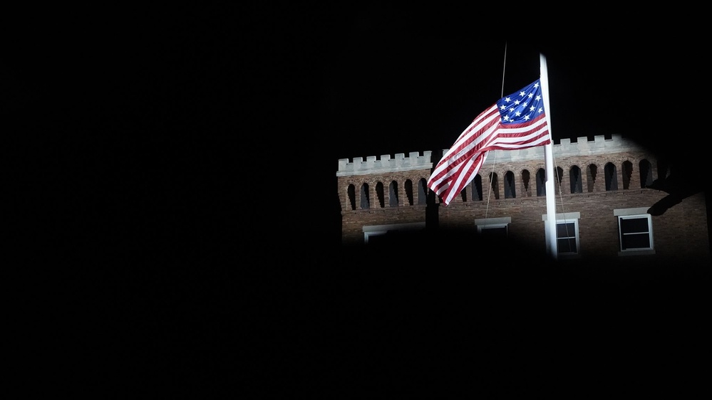 Marine Barracks Host NASA Marines for Friday Evening Parade