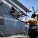 HSC 22 Crewmember Conducts Fresh Water Washdown