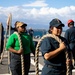 USS Sioux City Sailors Stow Lines After Departing Ponce, Puerto Rico