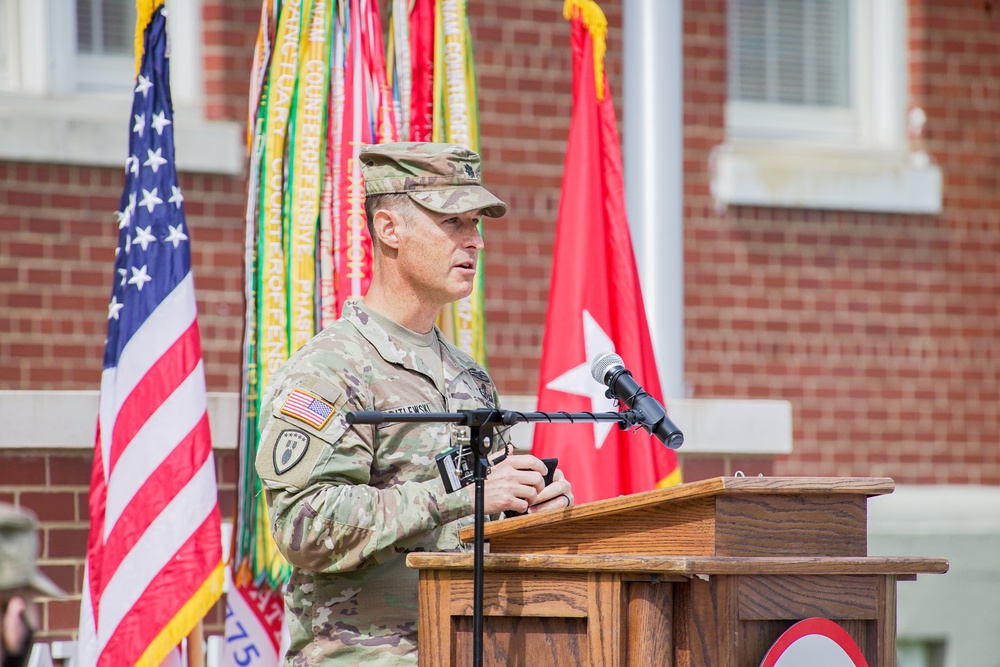 1st Theater Sustainment Command Meritorious Unit Citation and Volunteer Award Ceremony