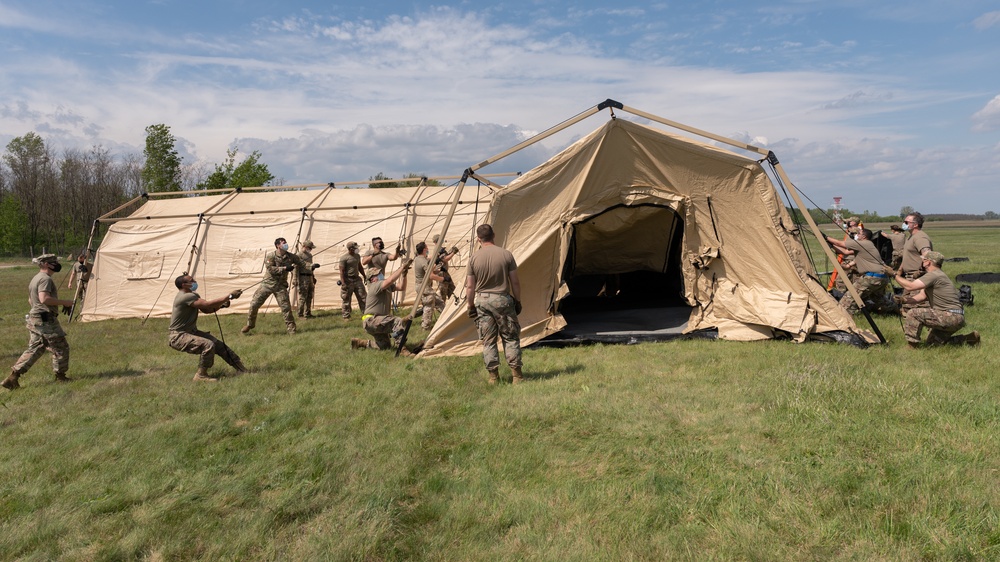 435th CRG brings readiness, interoperability to Swift Response 21