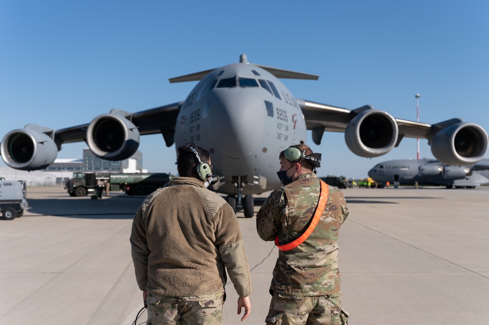 435th CRG brings readiness, interoperability to Swift Response 21