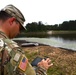 46th Engineer Battalion Soldiers test waters at Engineer Lake