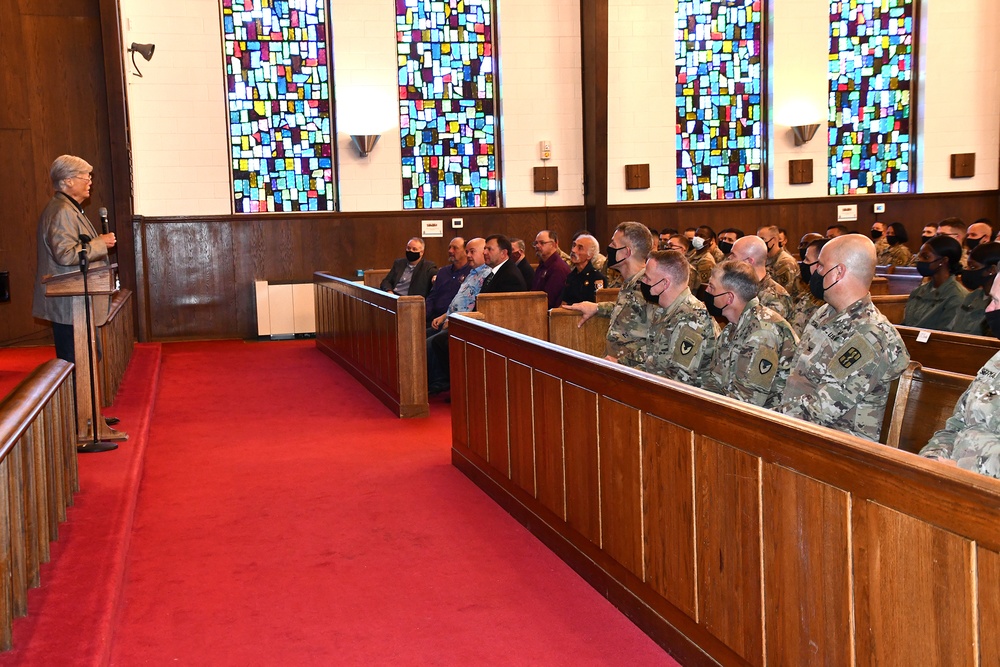 Members of Fort Polk community attend National Day of Prayer
