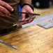 Deburring edge for final fabrication graze