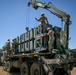 Air Defense Artillery Soldiers move missiles in Croatia