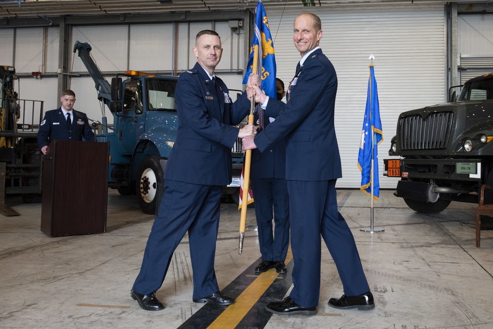 420th ABS and 420th EABS Change of Command